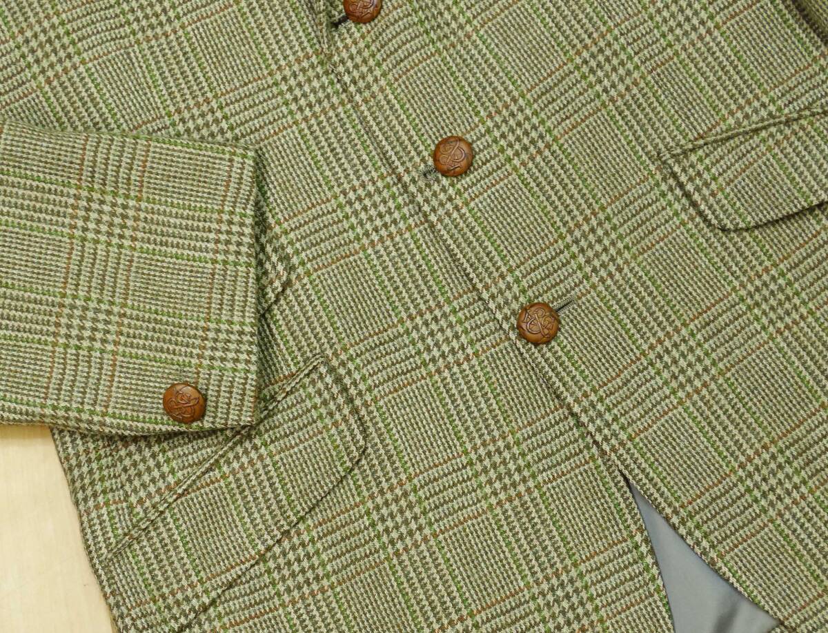 KENT&CURWEN★グレンチェックジャケット★A6_画像4