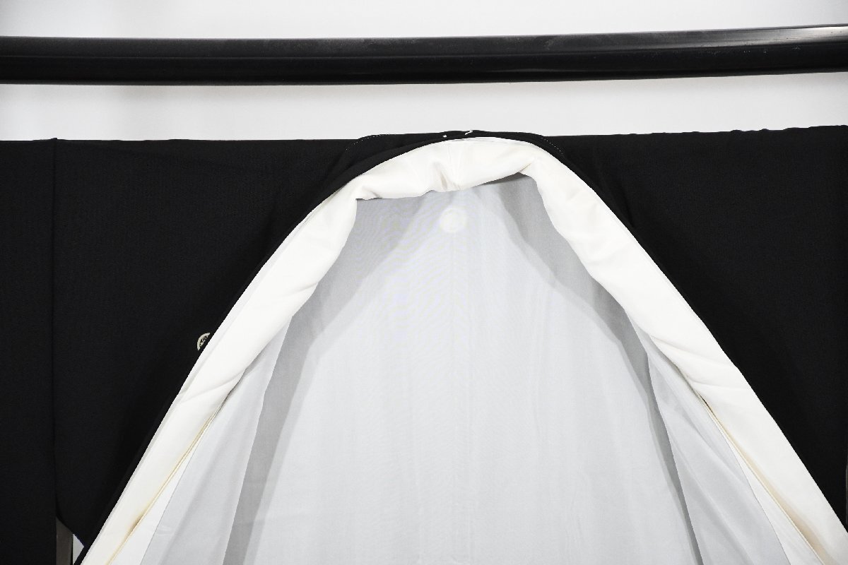 色留袖 結婚式 舞鶴 金彩 段々松 老松 身丈160cm 裄丈66.5cm ★着物 e-1458 桜庭呉服店_画像10