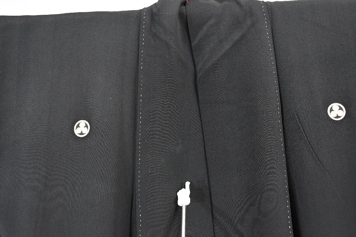 黒留袖 結婚式 アンティーク 鏡 金糸 身丈１５５cm 裄丈６３cm ★着物 e-１４９８ 桜庭呉服店_画像7