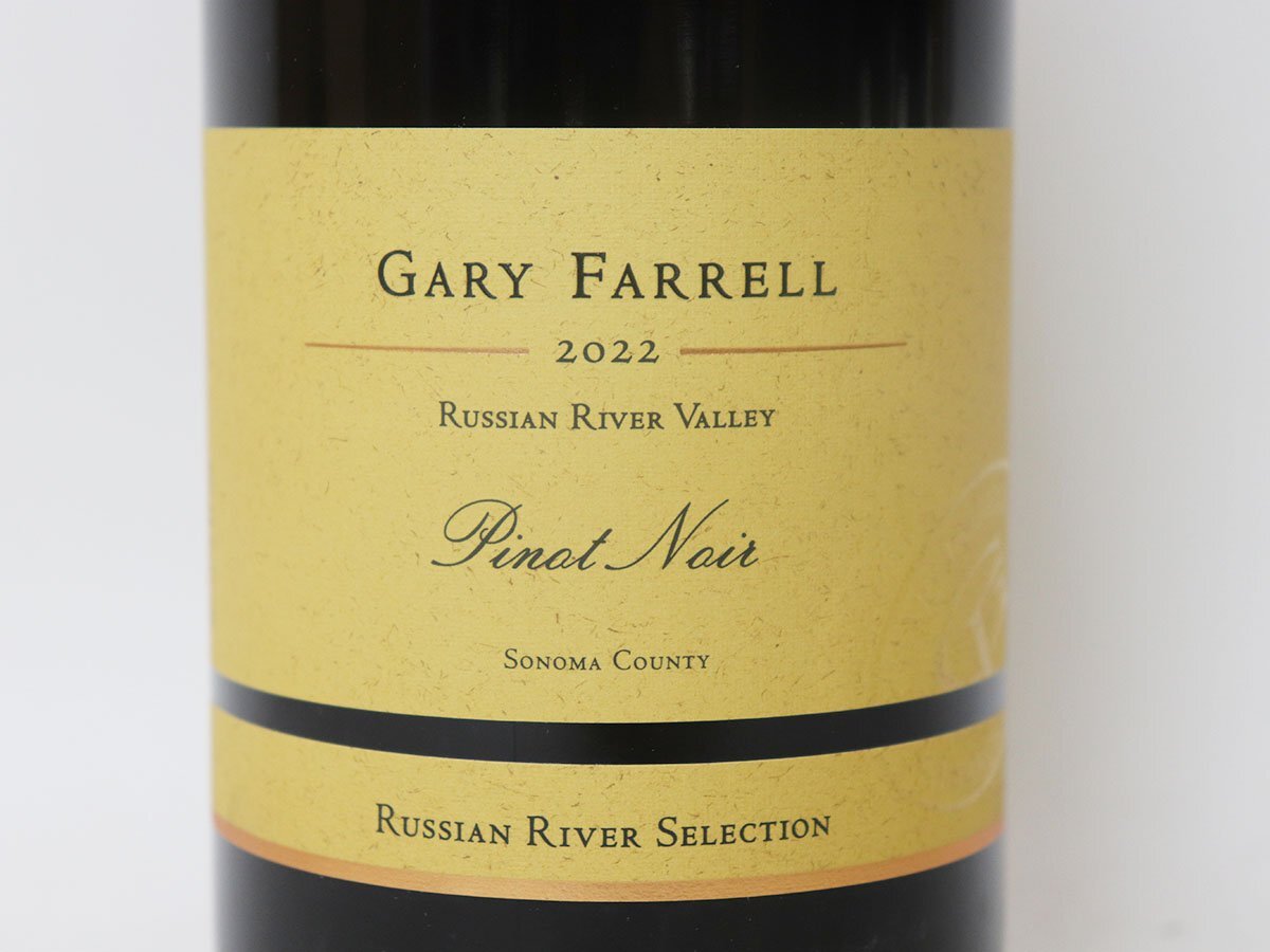 ◆ギャリー ファレル - ピノノワール ロシアン リヴァー セレクション 2022年 GARY FARRELL［度数:13.7% 内容量:750ml］_画像2