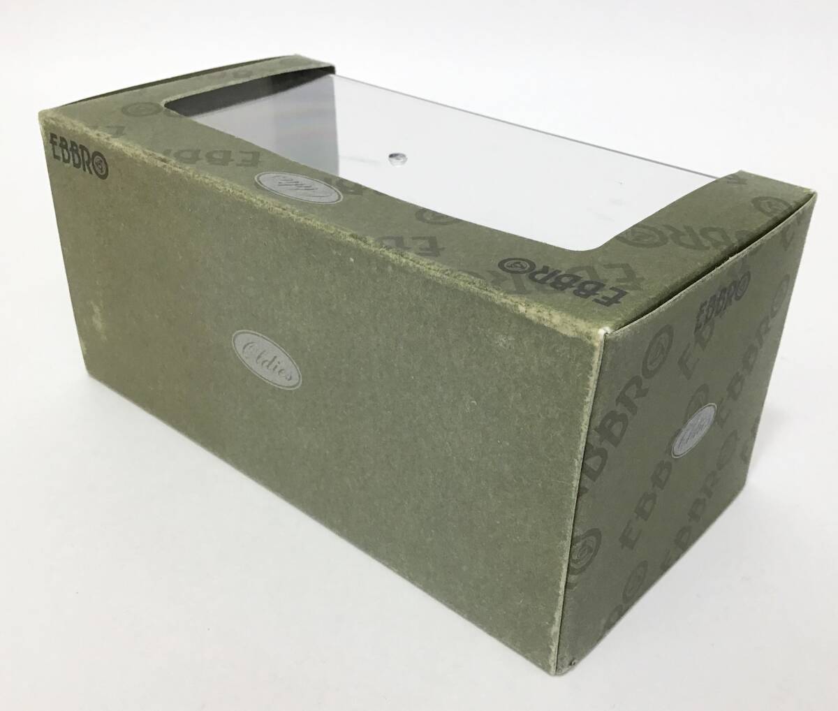 未使用 EBBRO 1/43 トヨペット クラウン デラックス 1958 RS21 ブラック/黒 44350 TOYOPET CROWN DX エブロ ケース ミニカー 自動車_画像3