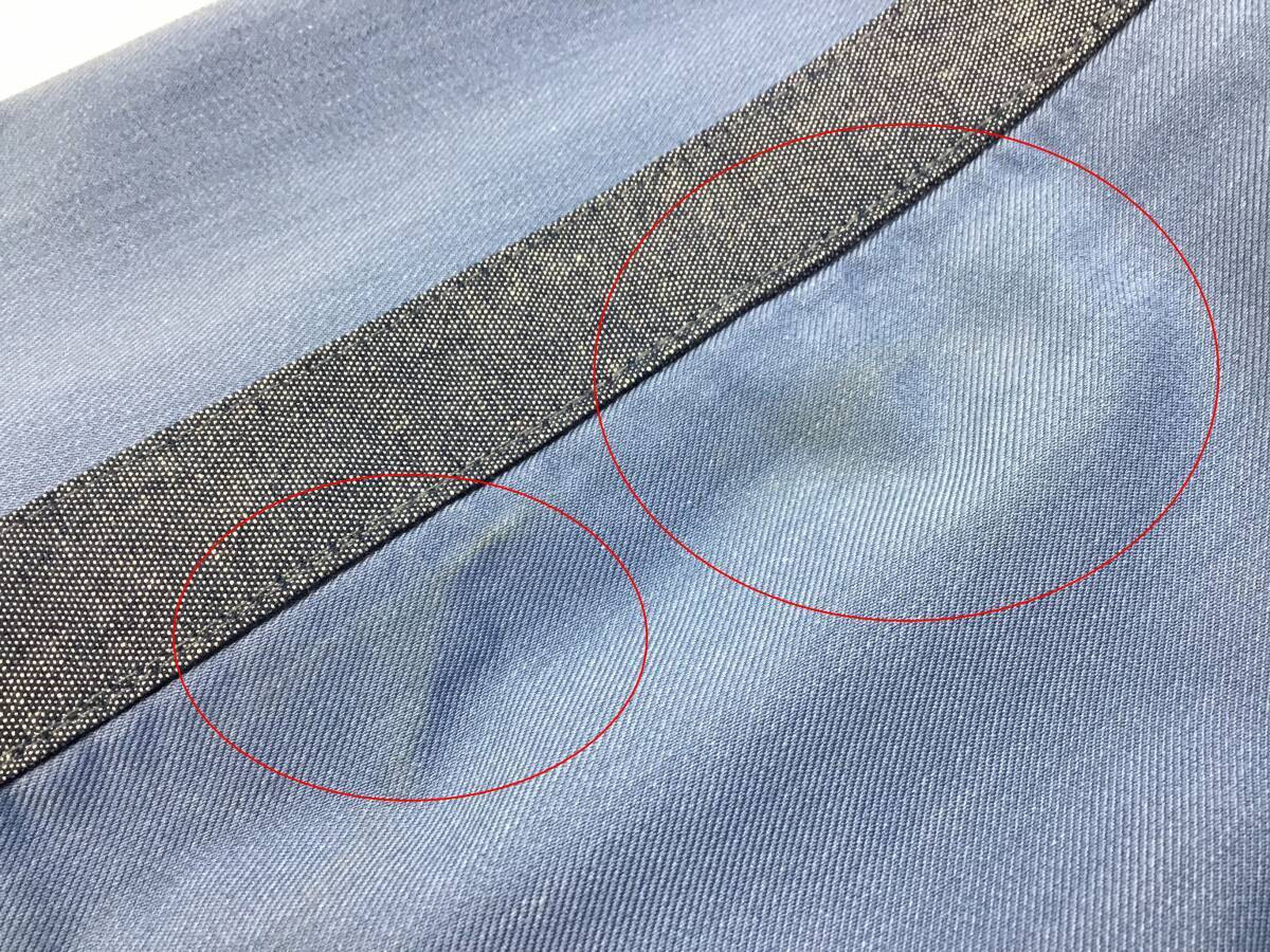 着用少なめ DENHAM × Norwegian Rain レインコート マウンテン パーカー M ブルー 青 メンズ コート デンハム ノルウィージャン レイン_画像9