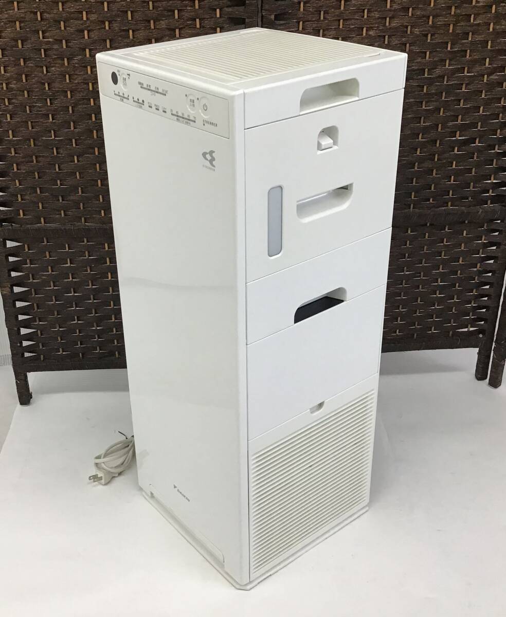 簡易動作確認済 ダイキン ストリーマ ACK55W-W 加湿 空気清浄機 白/ホワイト 家電 DAIKIN_画像2