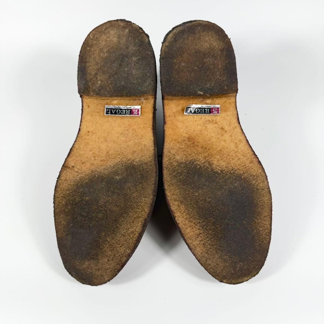 REGAL リーガル,〈JA93〉　チャカブーツ（25）デザートブーツ　茶_画像5