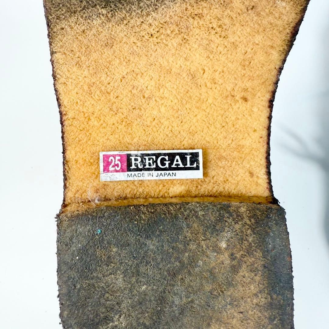 REGAL リーガル,〈JA93〉　チャカブーツ（25）デザートブーツ　茶_画像8