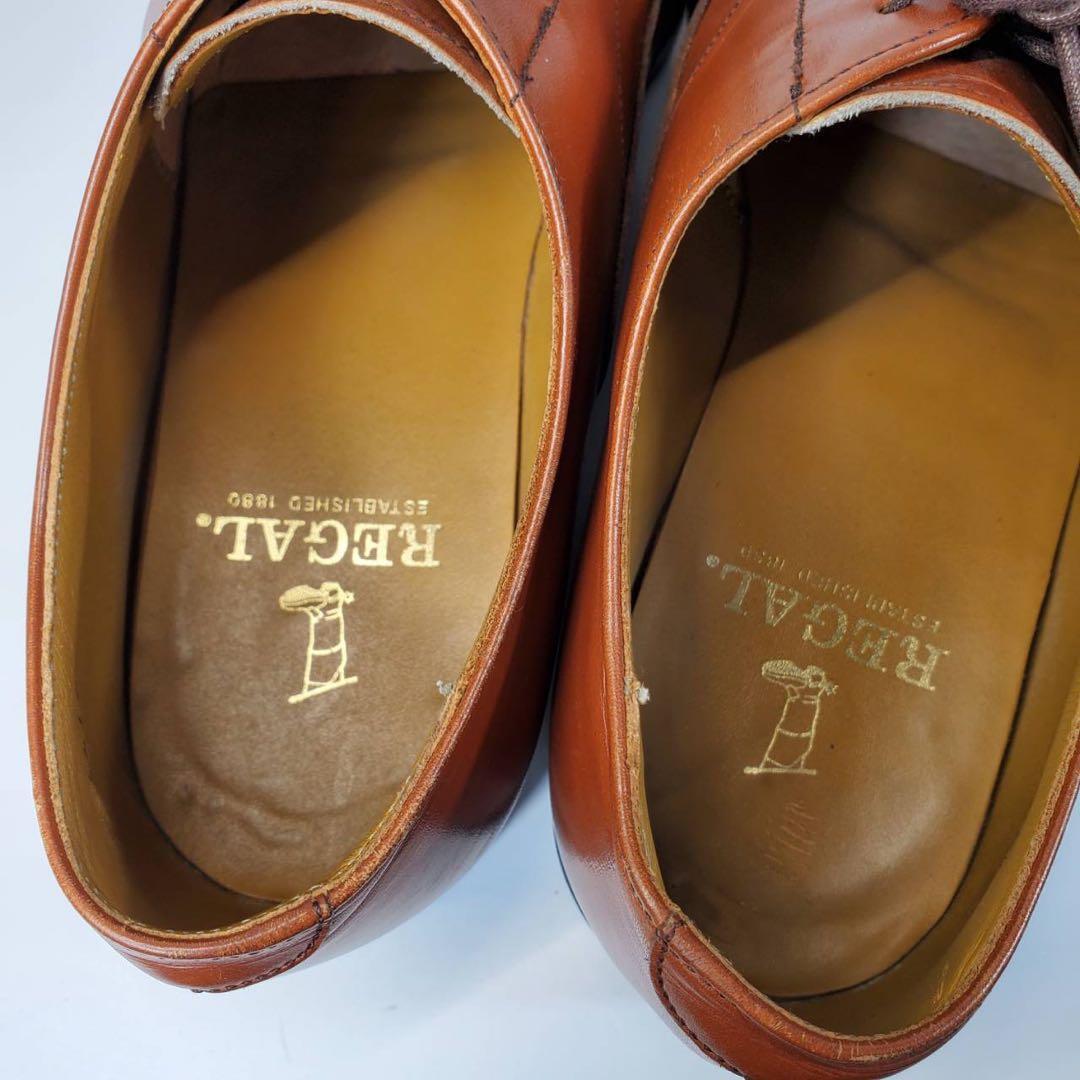 REGAL リーガル〈2794〉ストレートチップ（24,5）革靴　キャップトゥ_画像7