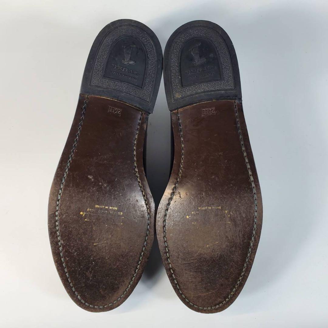 REGAL　リーガル〈2177〉コインローファー（26）革靴　２E 黒_画像5