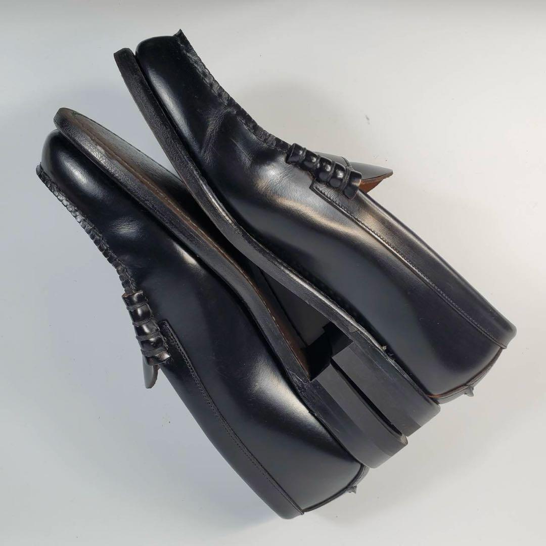 REGAL　リーガル〈2177〉コインローファー（26）革靴　２E 黒_画像7