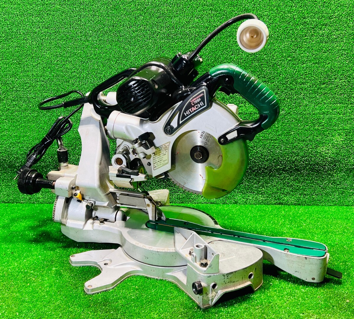 (200) HITACHI 日立工機 卓上スライド丸のこ 190mm C7RSH *動作確認済み* _画像1
