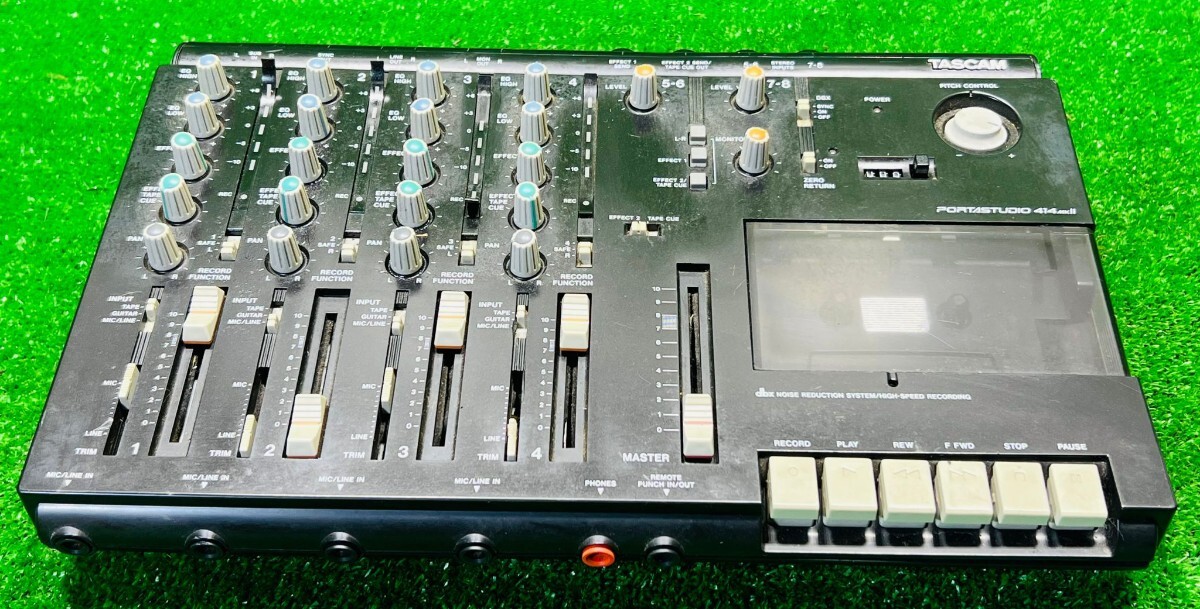 (201) TASCAM Tascam PORTASTUDIO кассетная лента многоканальный магнитофон 414MKⅡ * работоспособность не проверялась *