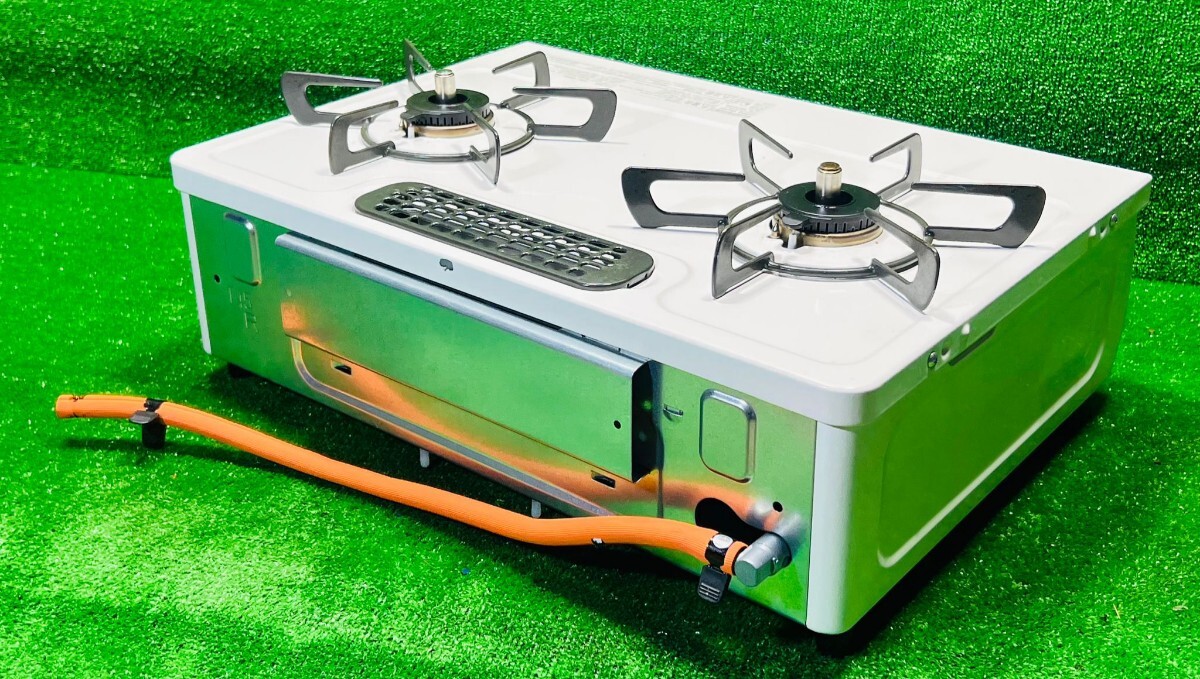 (189) Rinnai Rinnai LP газовый газовая плитка белый газовая плита ET34NJH4A-W5 * рабочее состояние подтверждено *