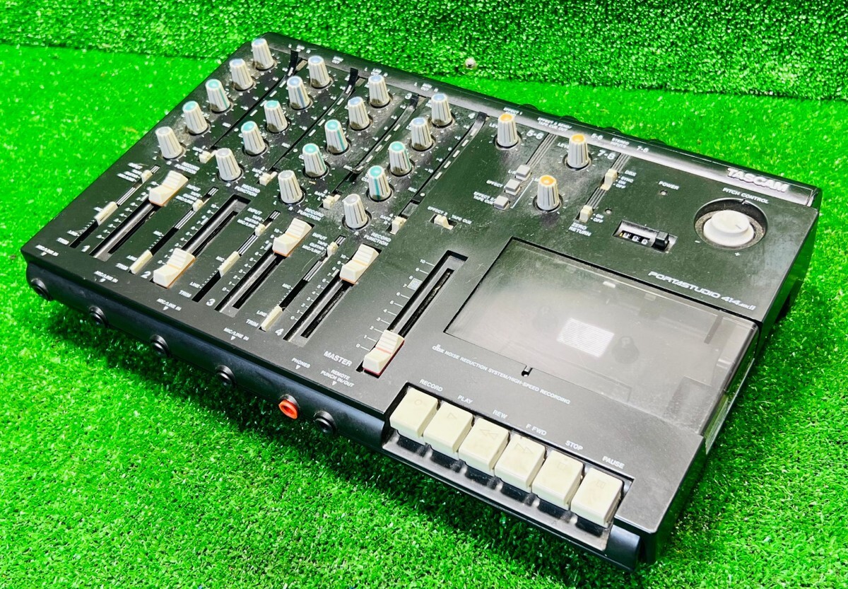 (201) TASCAM Tascam PORTASTUDIO кассетная лента многоканальный магнитофон 414MKⅡ * работоспособность не проверялась *