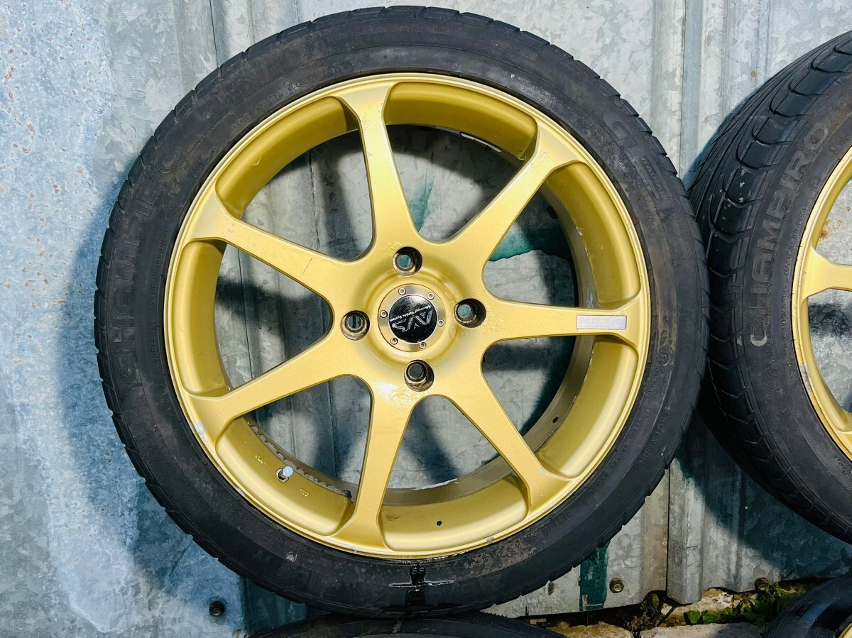 (197) YOKOHAMA ヨコハマ AVS GTradial ★モデル7★ 【17×7J:45】215/45 ZR17 17インチ ホイール インプレッサ【4本セット】_画像2
