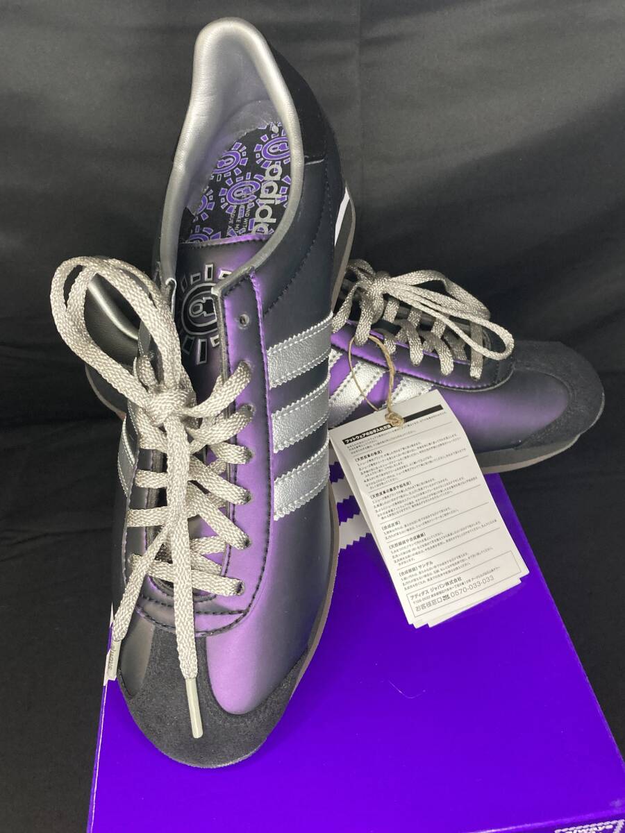 adidas COUNTRY X ALWAYS JH9100 PURPLE / SILVMT / CBLACK SIZE:25.5. не использовался лиловый / серебряно-металлический / core черный 