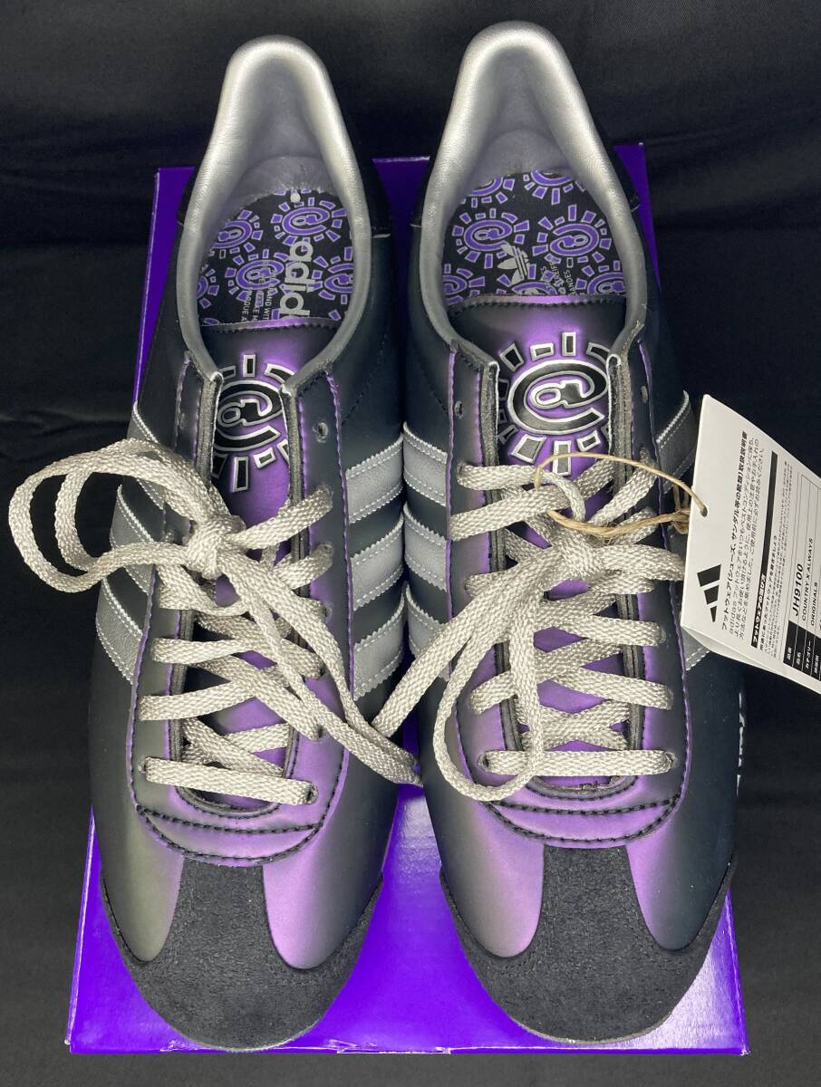 adidas COUNTRY X ALWAYS JH9100 PURPLE / SILVMT / CBLACK SIZE:25.5. не использовался лиловый / серебряно-металлический / core черный 