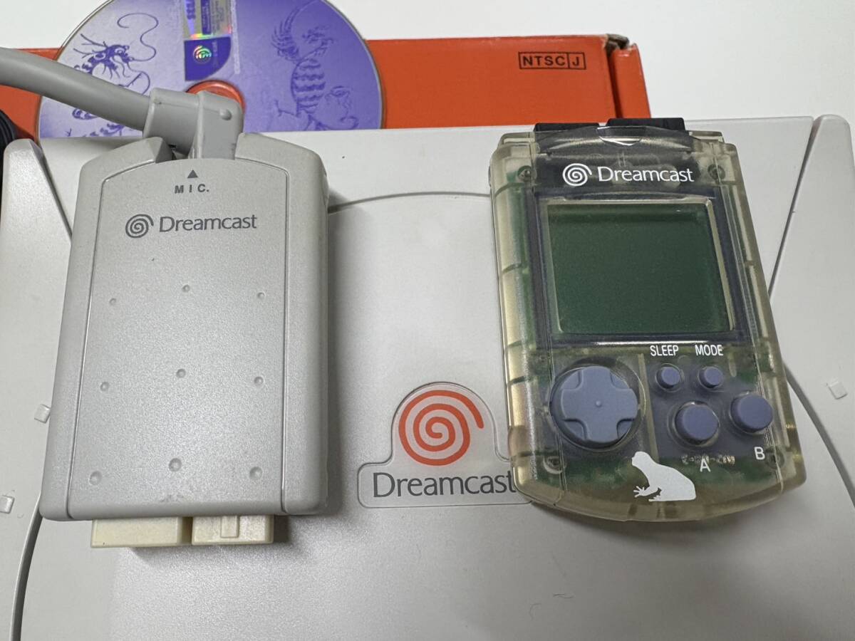 873 SEGA セガ ドリームキャスト HKT-3000 本体 ゲーム機 動作未確認 保管現状品_画像3