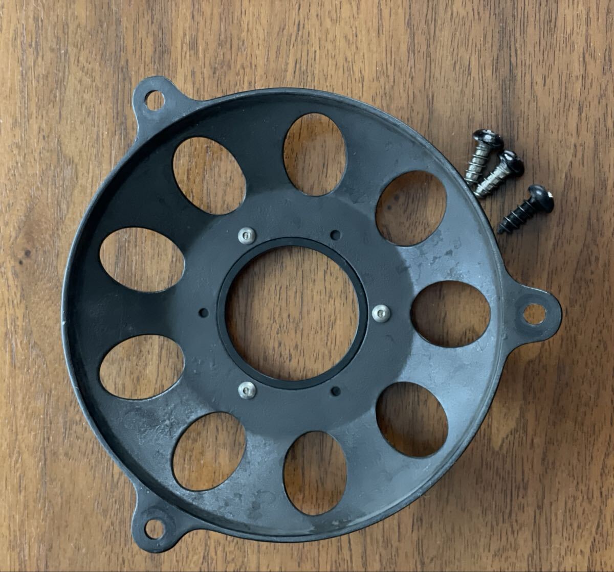 シグナスX RPM サークルカーボンファンカバーファンカバー ブラック 台湾製　ヤマハ発動機_画像2