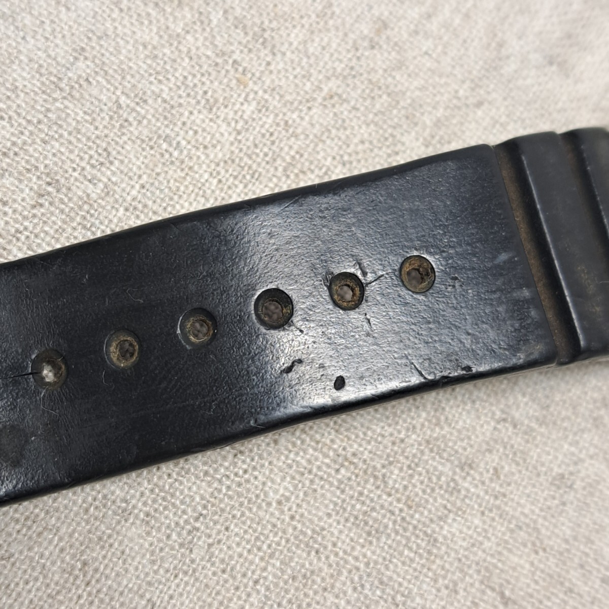 EK3019 CITIZEN 4-212461-Y クリストロン 150m ダイバー デイデイト 腕時計 クォーツ 不動 メンズ_画像9