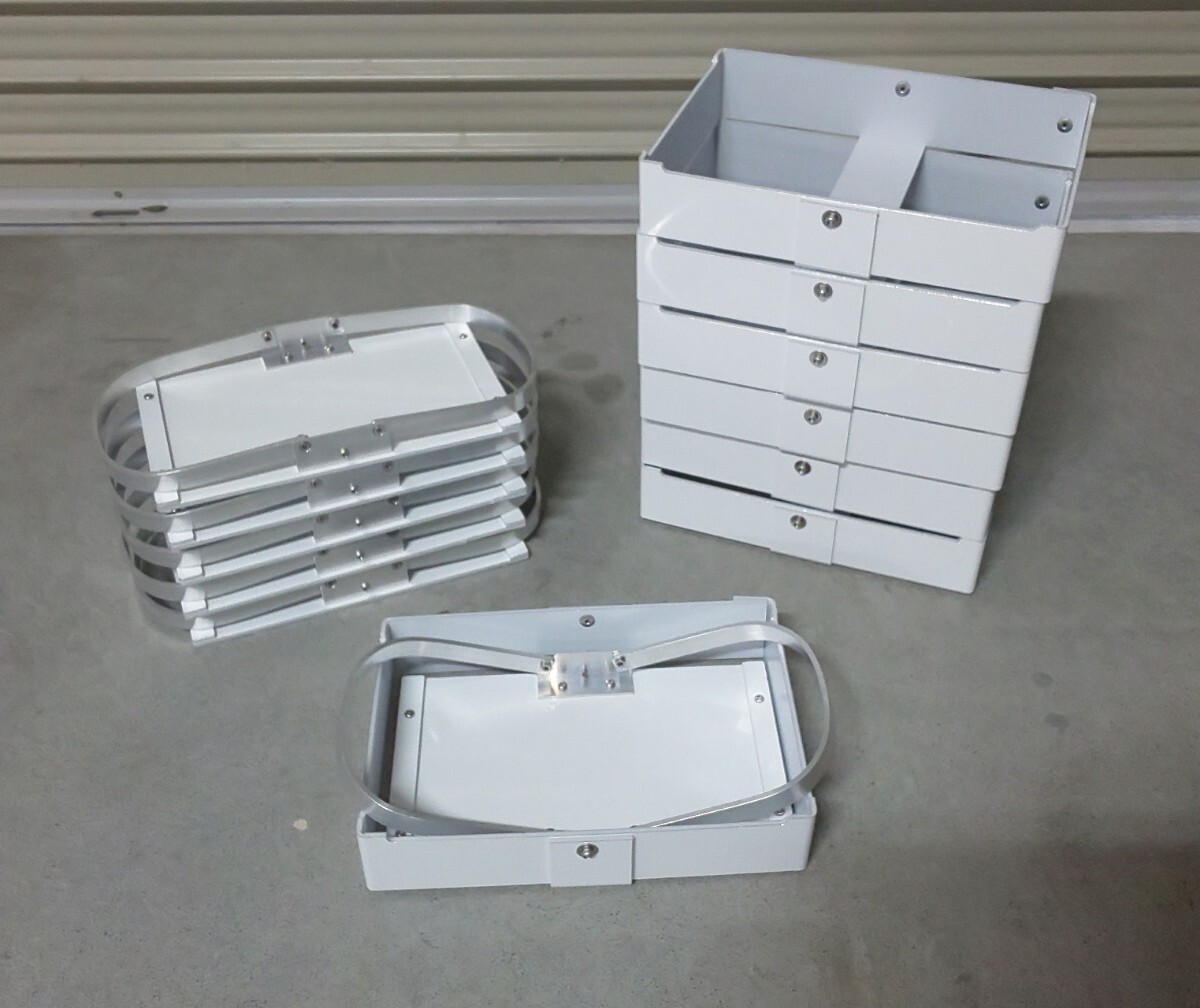 新 くくり罠 弁当箱 踏み板 規制15㎝(中) 6組、予備枠1個 最大長を変更しました。_画像1