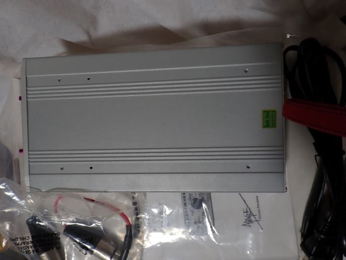 ブラックフライディ■２チャンネル２４ビット/１９２ＫＨＺ　APOGＥE社のＤ／ＡコンバターMini-DAC■美品１台動作品元箱付き。送料無料_画像9