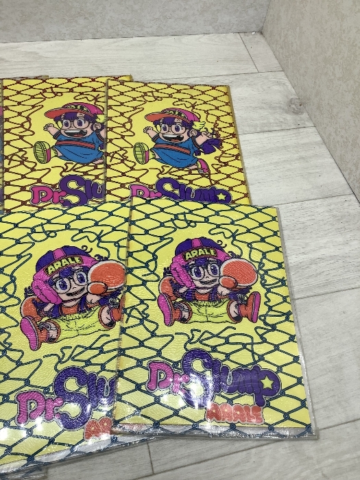 U15 希少 Dr.スランプアラレちゃん 下敷きファイル ショウワノート 当時物 デッドストック 未使用保管品 現状品_画像4