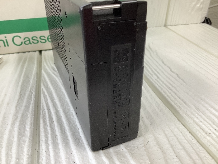 T5 National ナショナル RQ-355 ミニ カセットレコーダー カセットプレーヤー 説明書付き 箱付き_画像7