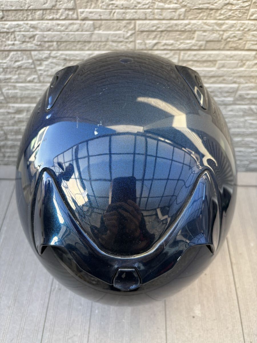 [ редкий ]Arai Pro файл PROFILE шлем full-face шлем L размер 59-60.2006 год производства сделано в Японии голубой 