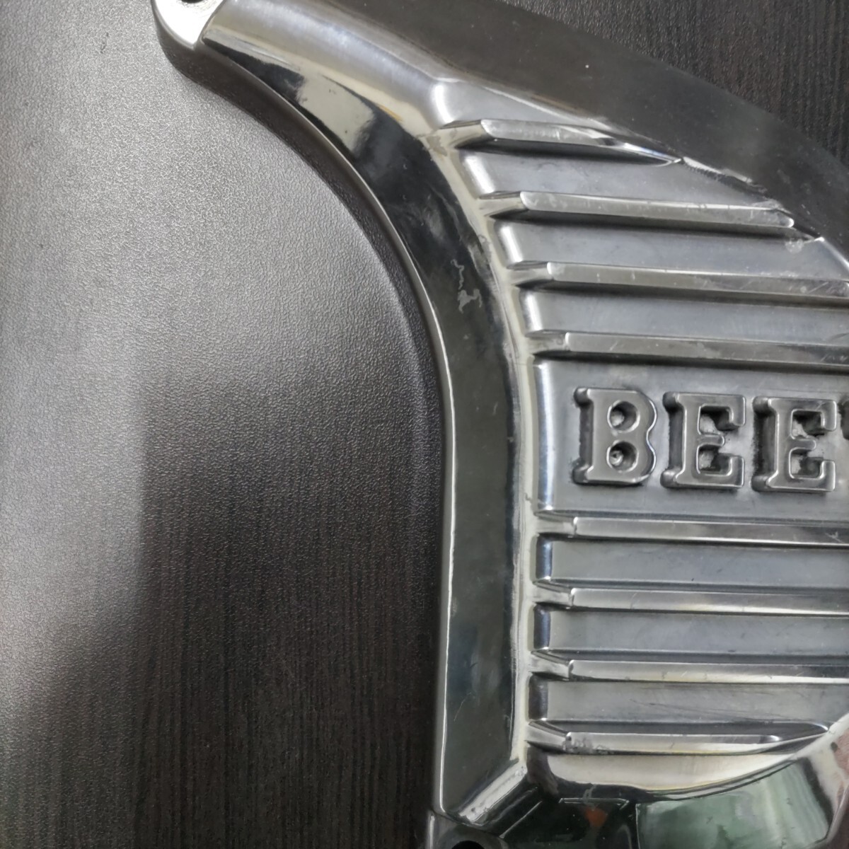 KH250 KH400 オイルポンプカバー バフ仕上げ 250SS 350SS 400SS 検BEET_画像2