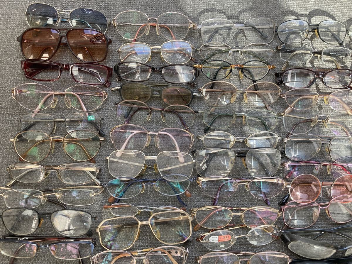  солнцезащитные очки очки ② очки очки JINS YSL VALENTINO LOUIS VUTTION PRADA много суммировать 100шт.