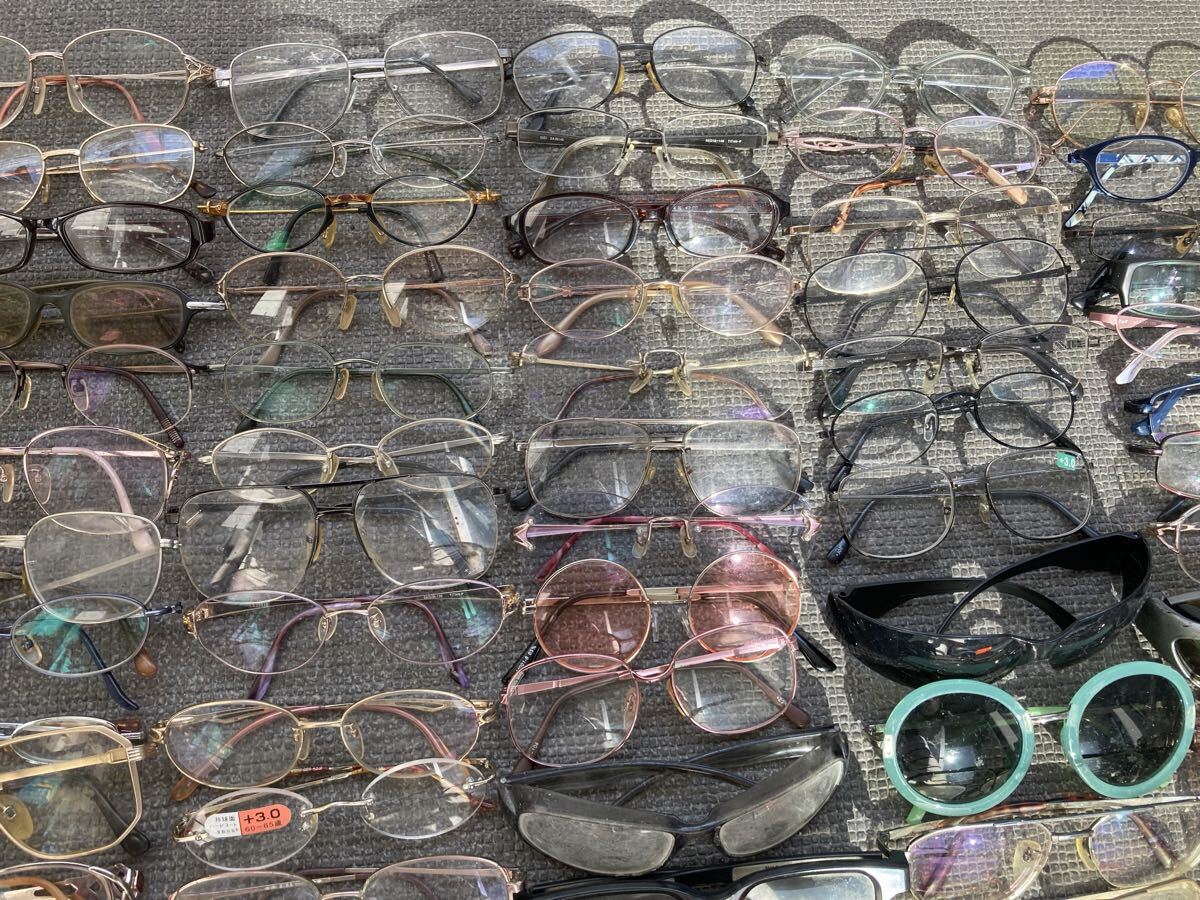  солнцезащитные очки очки ② очки очки JINS YSL VALENTINO LOUIS VUTTION PRADA много суммировать 100шт.