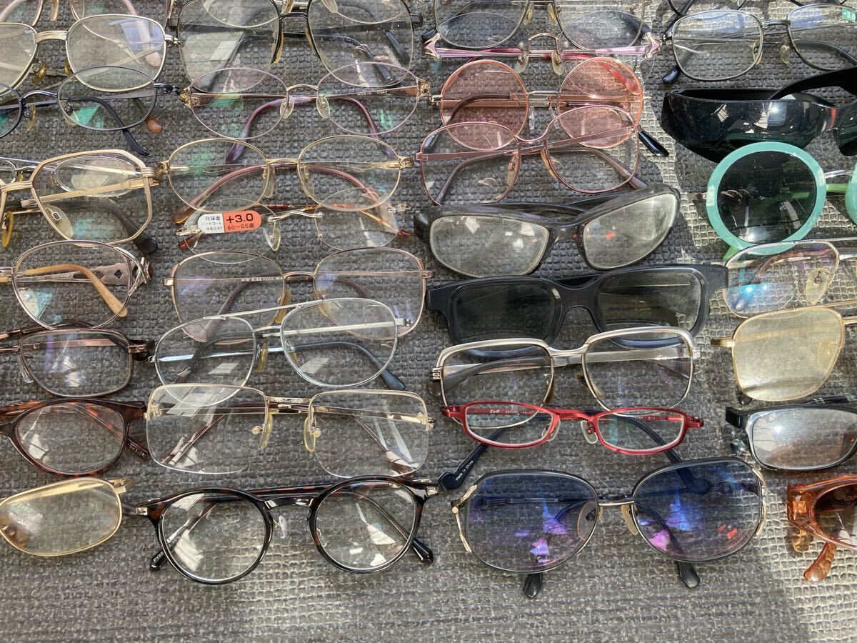  солнцезащитные очки очки ② очки очки JINS YSL VALENTINO LOUIS VUTTION PRADA много суммировать 100шт.