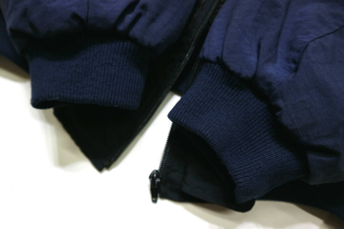 訳あり（背ロゴ剥離）/良好！◆トヨタL&F スタッフ用 中綿ジャンバー◆Lサイズ（身長174-176センチ位）_画像5