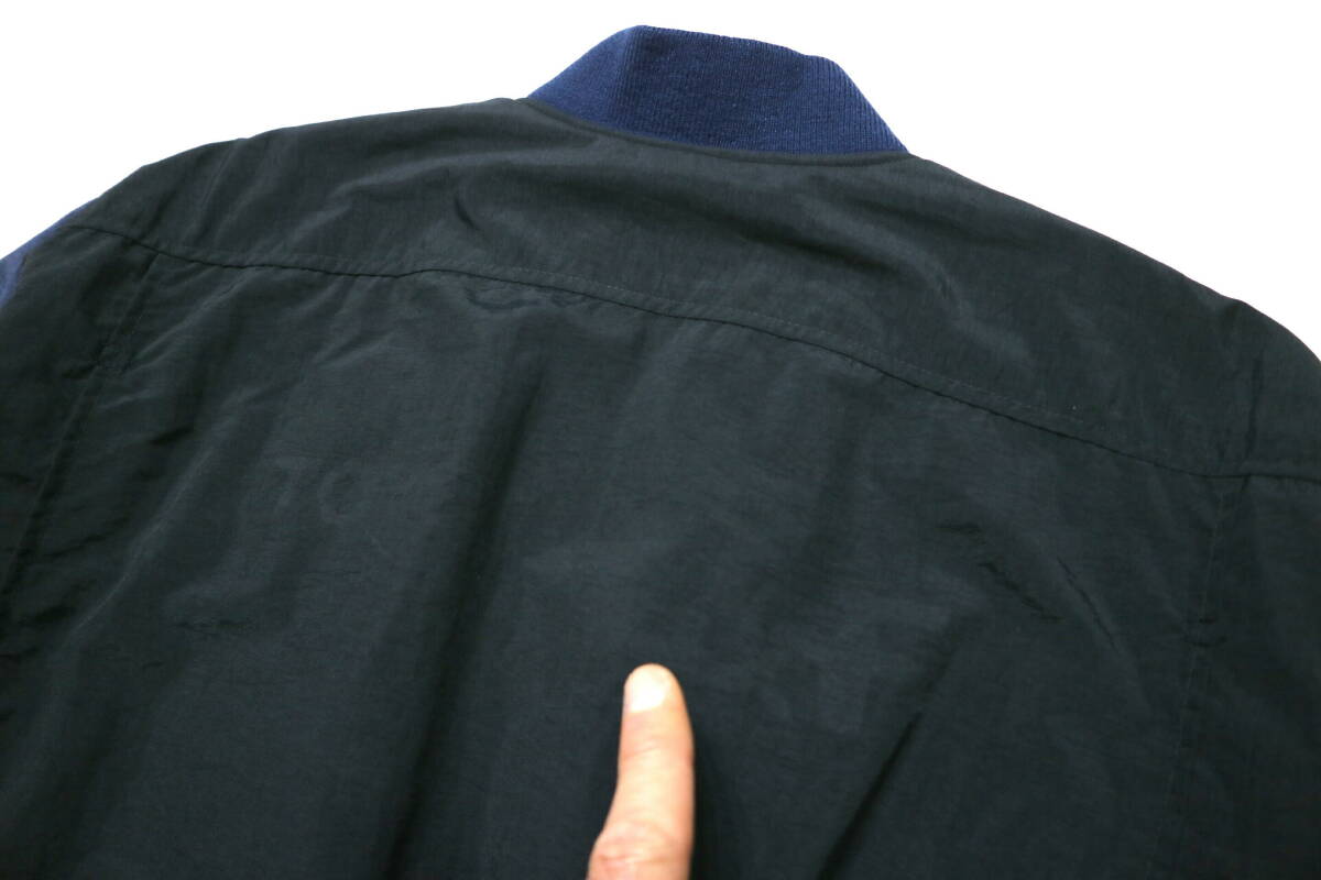 訳あり（背ロゴ剥離）/良好！◆トヨタL&F スタッフ用 中綿ジャンバー◆Lサイズ（身長174-176センチ位）_画像7