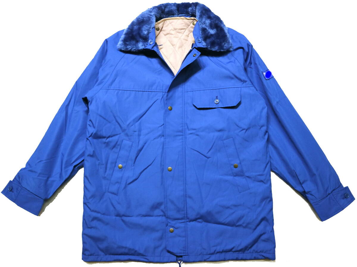 訳あり（社名）/概ね美品！◆中綿ベストライナー付 衿ボア＆起毛裏地 防寒コート◆Mサイズ相当（身長172-174センチ位）_画像1