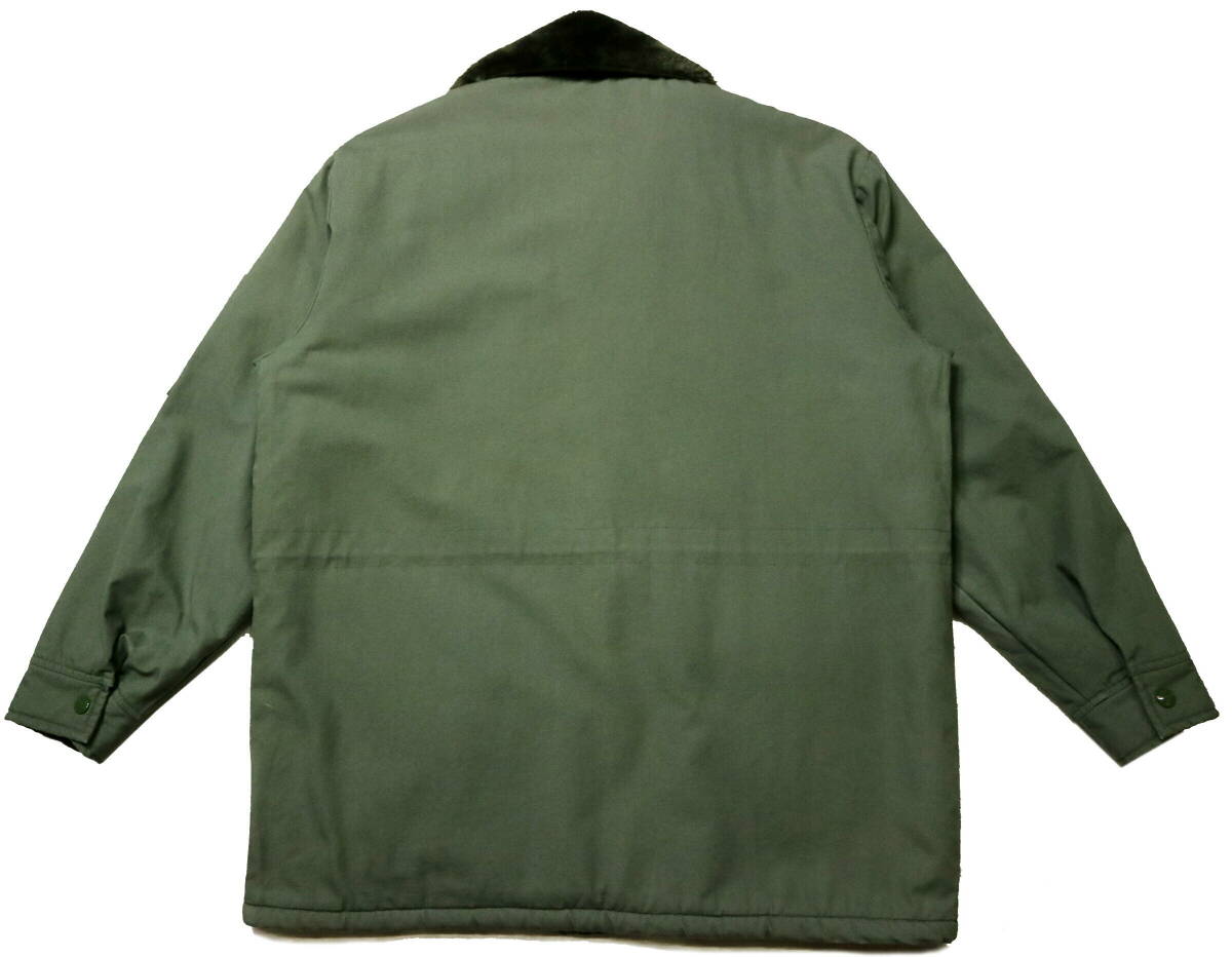 概ね美品/暖か！◆BIGBORN 綿100地 裏ボア＆中綿 防寒服/カストロコート◆Mサイズ相当（表記L：身長169-171センチ位）_画像3