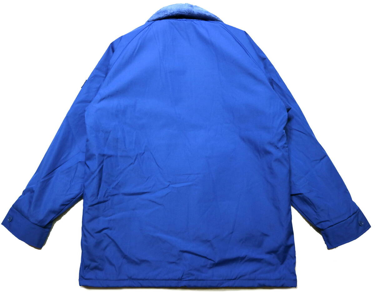 訳あり（社名）/概ね美品！◆中綿ベストライナー付 衿ボア＆起毛裏地 防寒コート◆Mサイズ相当（身長172-174センチ位）_画像2