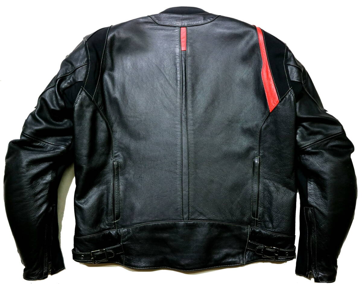 訳あり/良好！◆KUSHITANI クシタニ K0643 イグニッションジャケット/レザージャケット◆L/3Wサイズ（身長173-176センチ位）_画像2