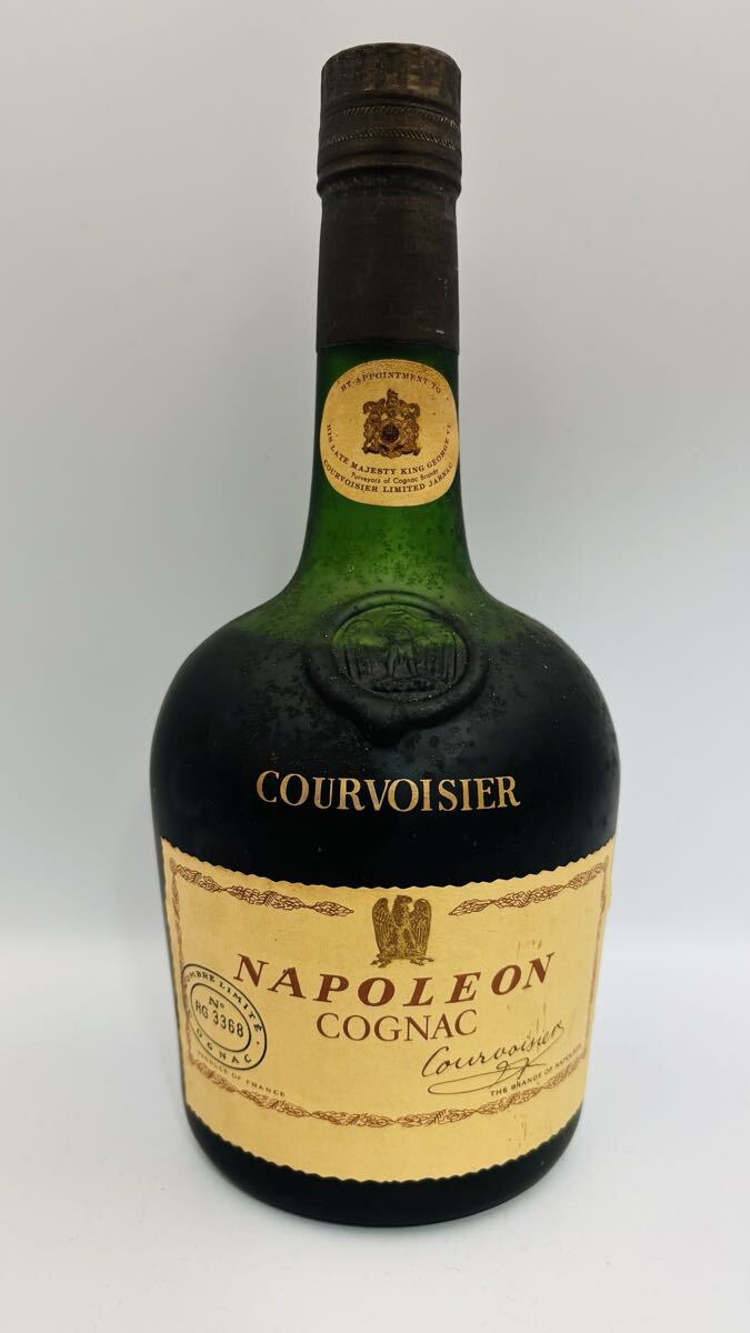 未開栓 COURVOISIER NAPOLEON COGNAC クルボアジェ ナポレオン コニャック ブランデー 700ml 40％ D60_画像1