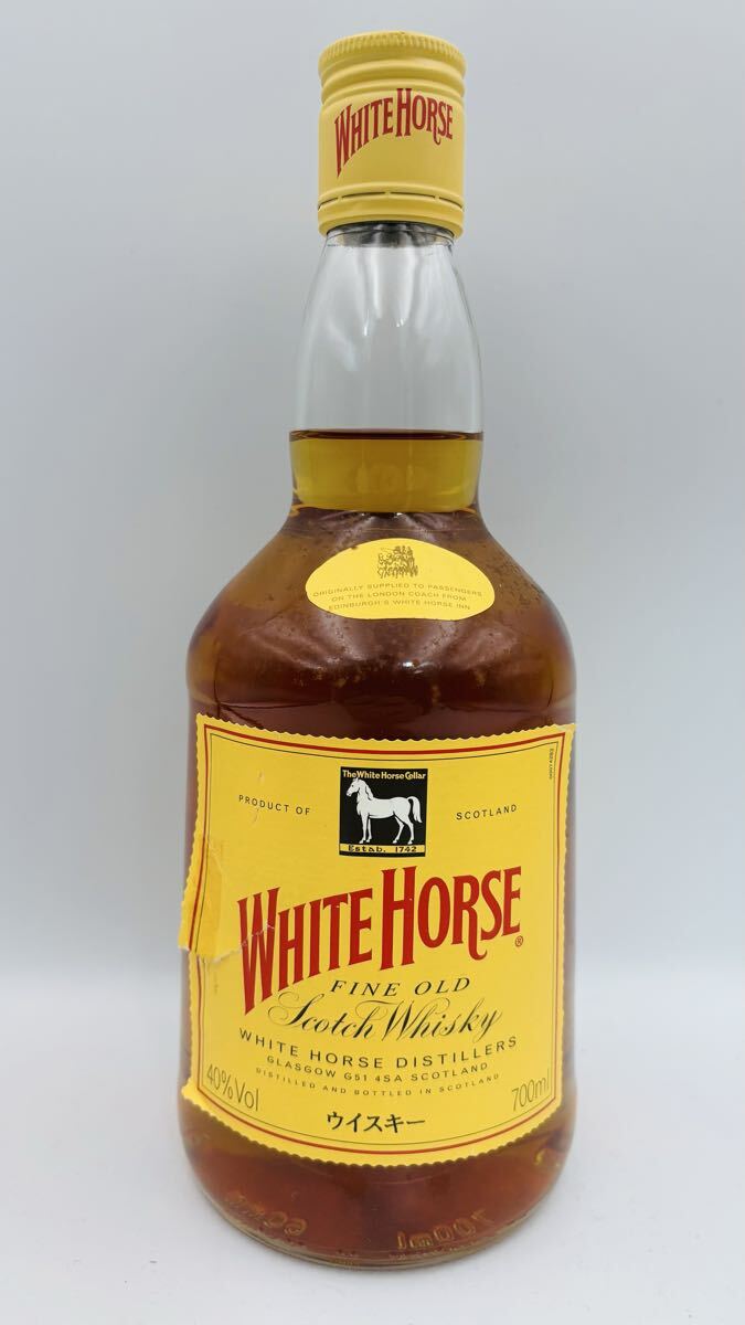 未開栓 WHITE HORSE ホワイトホース ファインオールド 700ml 40% D69_画像1