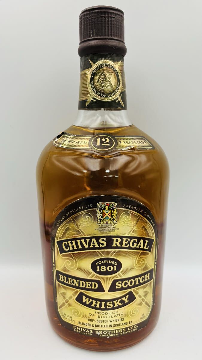未開栓 CHIVAS REGAL シーバスリーガル 12年 古酒 700-1750ml 43% 3本セット まとめ売り D72-74_画像7