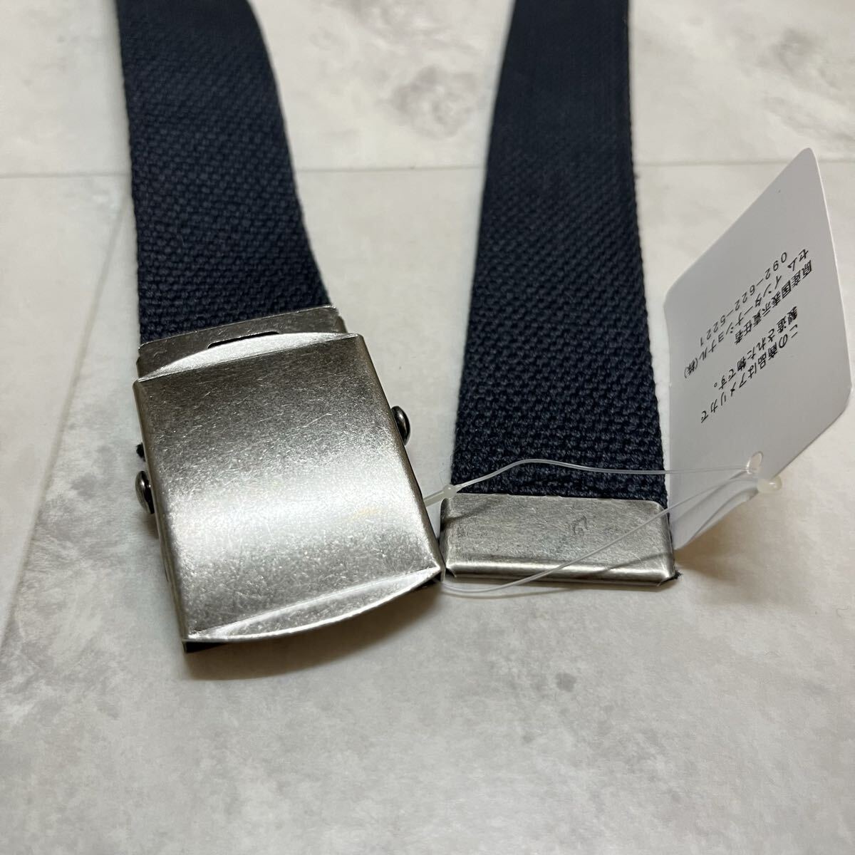 新品 USA製 SUSPENDER FACTORY ガチャベルト アメカジ サスペンダーファクトリー 布 キャンバス ベルト アメリカ製 アメカジ 玉mc4265_画像3