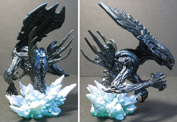 コトブキヤ・ワンコイン「AVP」より「クイーン・エイリアン」ミニバスト！壽屋・開封品！_画像2