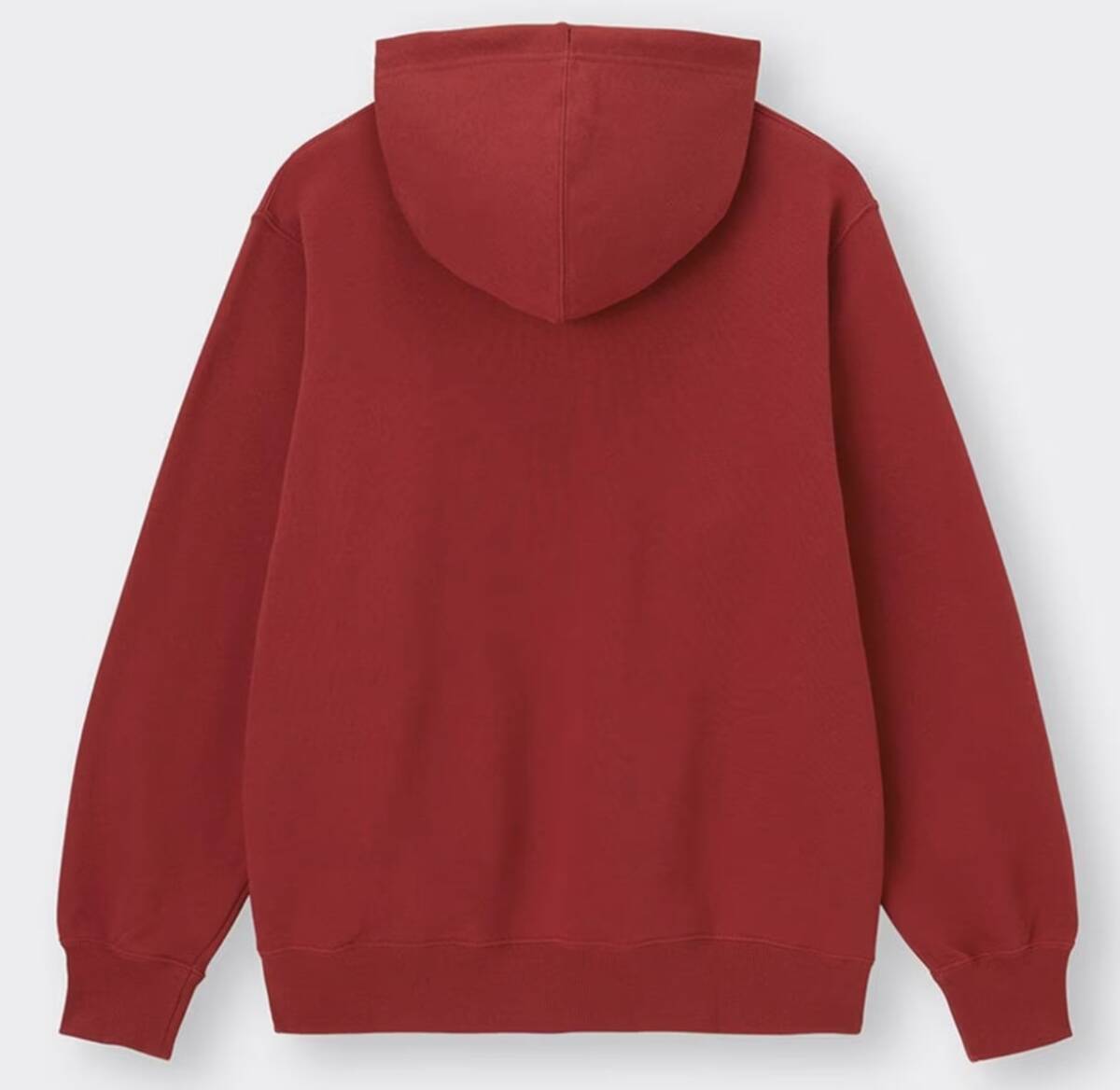 GU(ジーユー) - スウェット プルパーカ Honda ホンダ 赤色 XLサイズ 本田技研工業 HRC ウイング パーカー (タグ付き 未使用品 人気完売品)_画像9