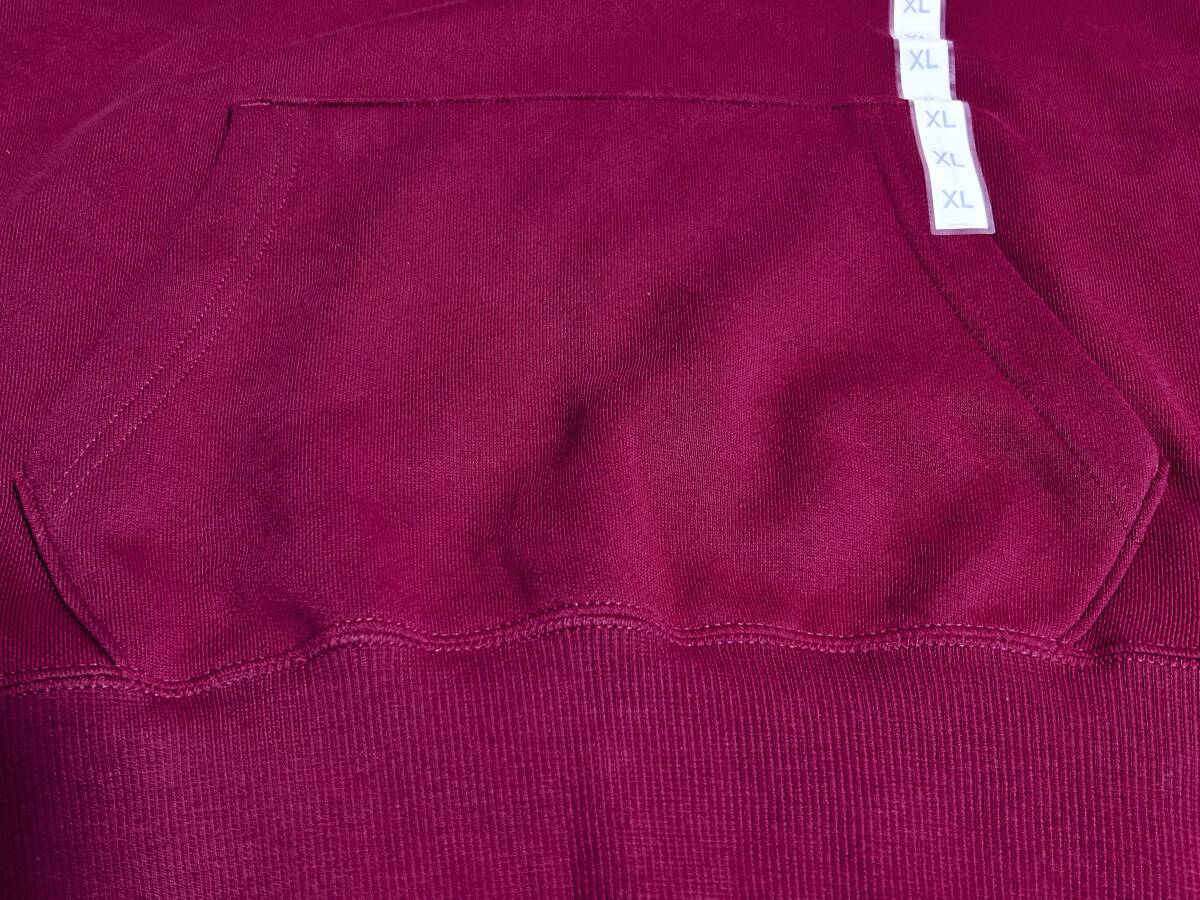 GU(ジーユー) - スウェット プルパーカ Honda ホンダ 赤色 XLサイズ 本田技研工業 HRC ウイング パーカー (タグ付き 未使用品 人気完売品)_画像4