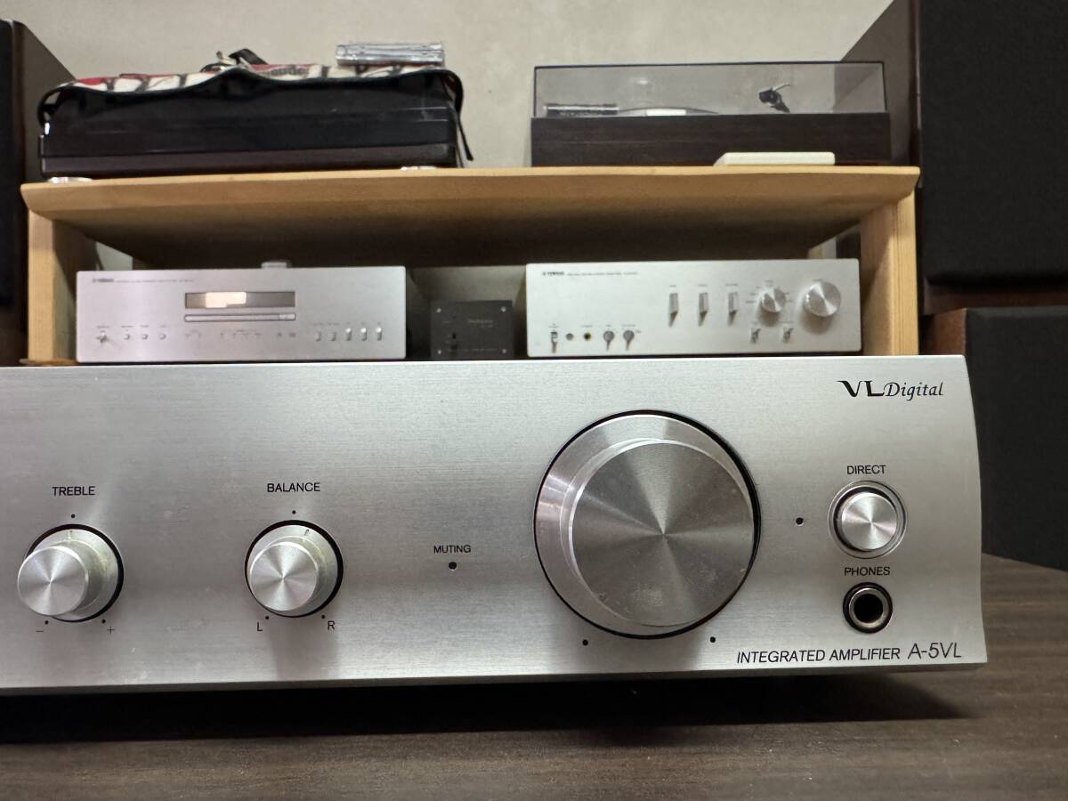 ■　ONKYO　A-５VL　プリメインアンプ　高効率・高音質　VL　Digital　PWM方式の発展形　元箱発送_画像3