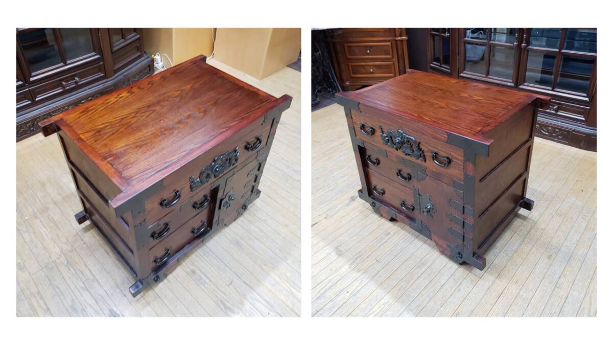 K27　美品　車箪笥_画像2