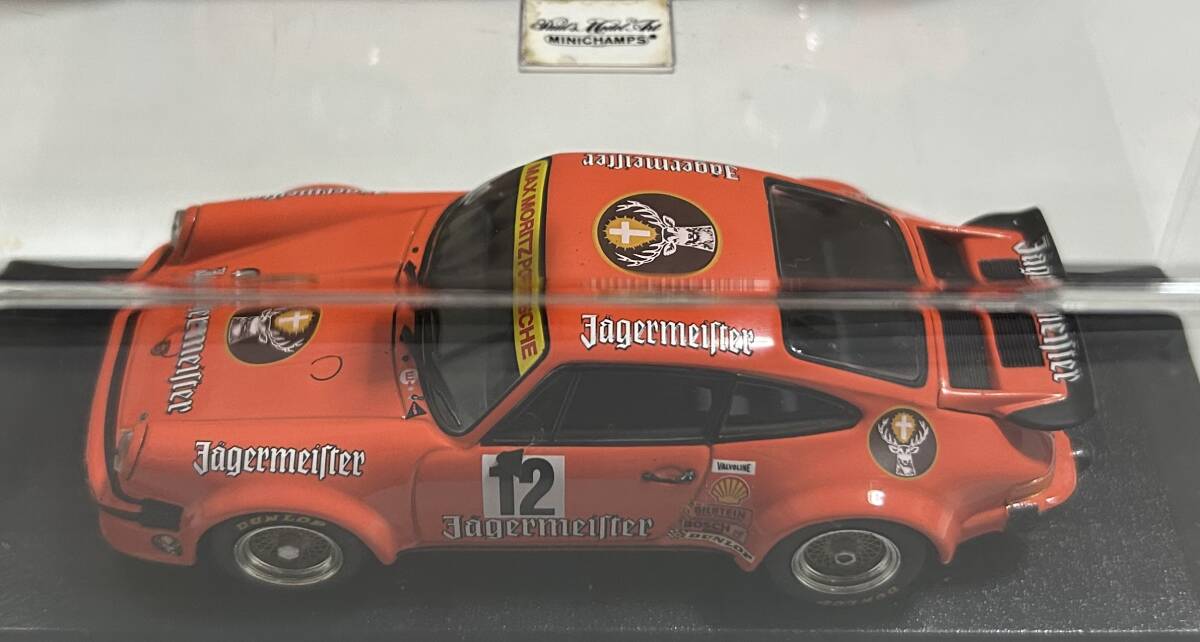 PMA ミニチャンプス 1/43 Porsche ポルシェ 934 Winner DRM 1976 イエガーマイスター_画像6