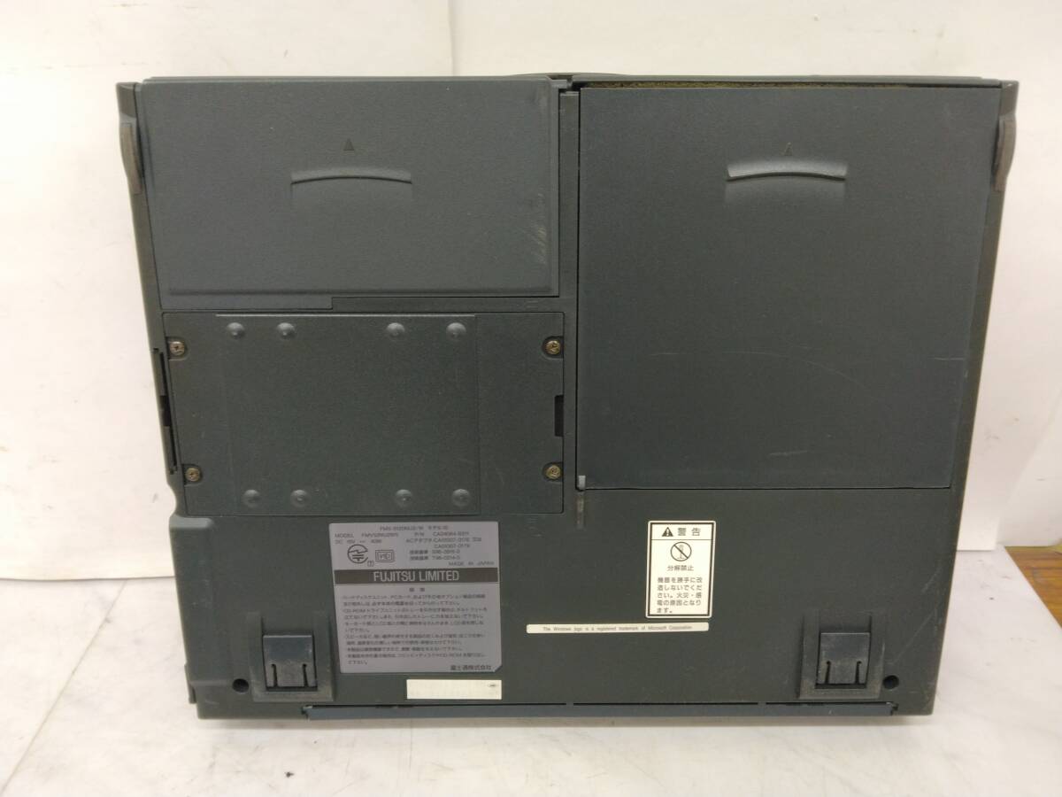 L322・29　ジャンク　FUJITSU　富士通ノートPC　FMV-BIBLO FMV-5120NU2/W FMV-5120NU2/W モデル10　FMV52NU2W5　11/25_画像9