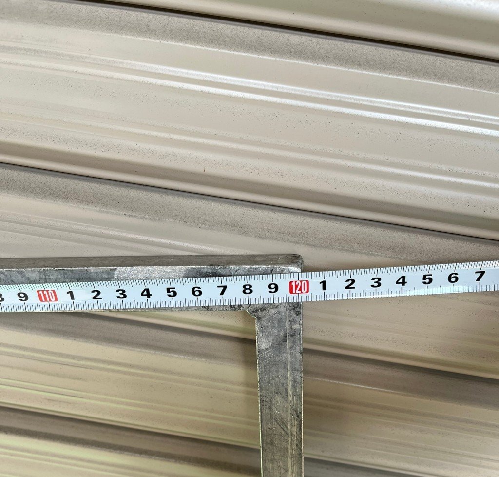 ● メーカー不明 フラッグ フレームのみ 照明用 119cm x 120cm●_画像3