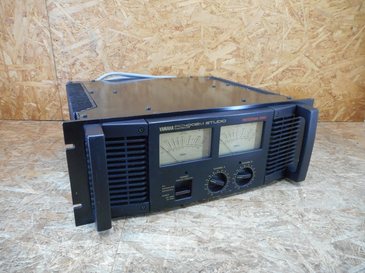 *[ выход звука подтверждено ]YAMAHA PC4002M STUDIO PROFESSIONAL SERIES POWER AMPLIFIER усилитель мощности *SP-445